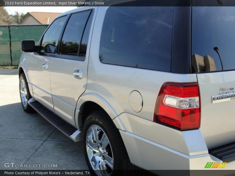 Ingot Silver Metallic / Stone 2010 Ford Expedition Limited