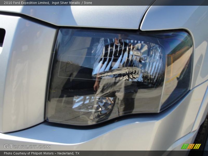 Ingot Silver Metallic / Stone 2010 Ford Expedition Limited