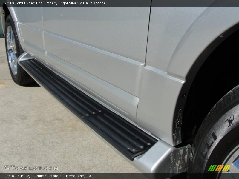Ingot Silver Metallic / Stone 2010 Ford Expedition Limited