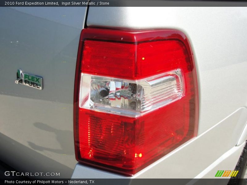 Ingot Silver Metallic / Stone 2010 Ford Expedition Limited