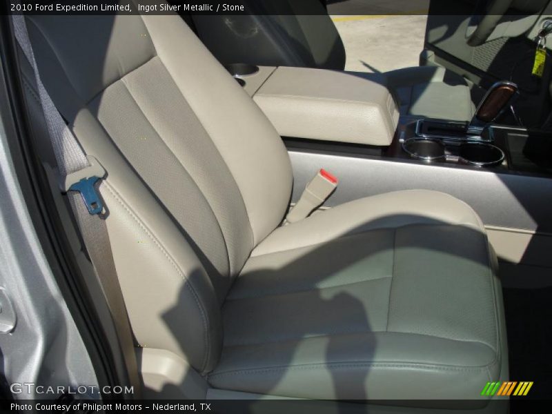Ingot Silver Metallic / Stone 2010 Ford Expedition Limited