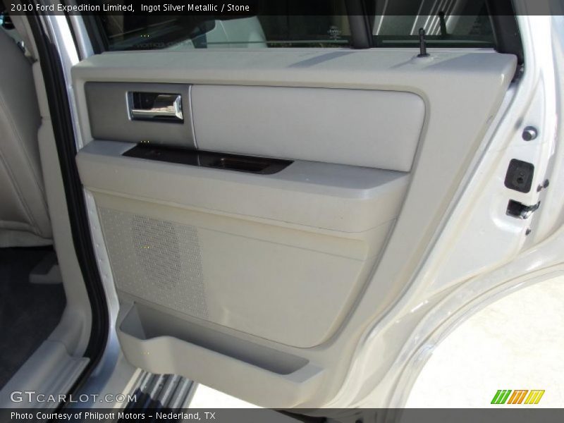 Ingot Silver Metallic / Stone 2010 Ford Expedition Limited