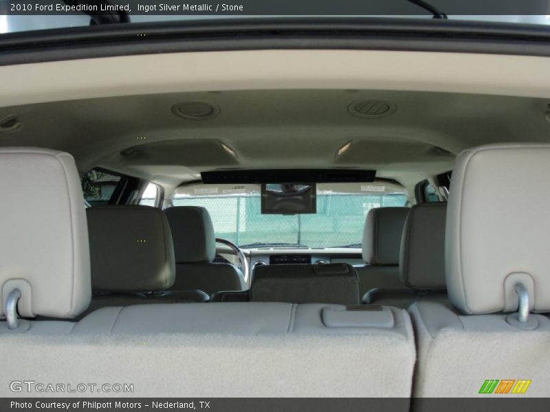 Ingot Silver Metallic / Stone 2010 Ford Expedition Limited