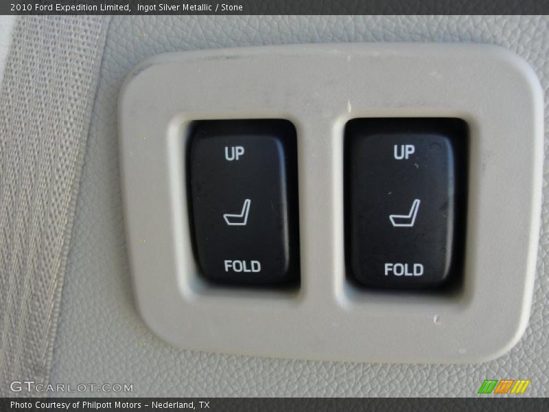 Ingot Silver Metallic / Stone 2010 Ford Expedition Limited