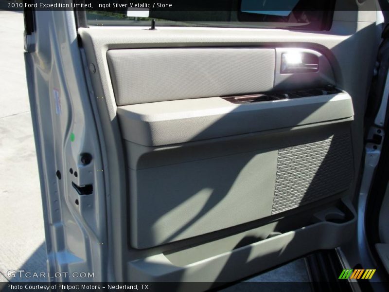 Ingot Silver Metallic / Stone 2010 Ford Expedition Limited