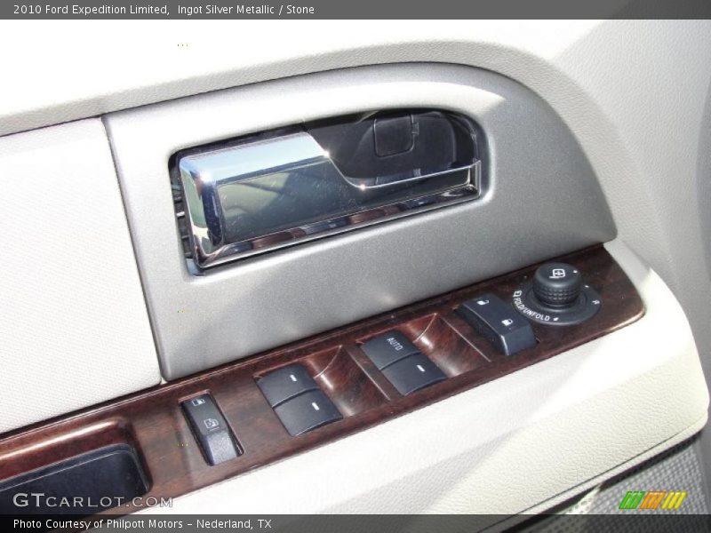 Ingot Silver Metallic / Stone 2010 Ford Expedition Limited