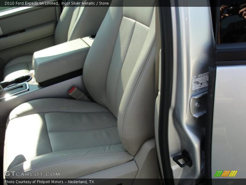 Ingot Silver Metallic / Stone 2010 Ford Expedition Limited