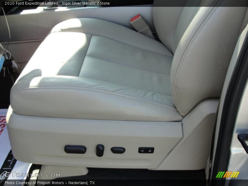 Ingot Silver Metallic / Stone 2010 Ford Expedition Limited