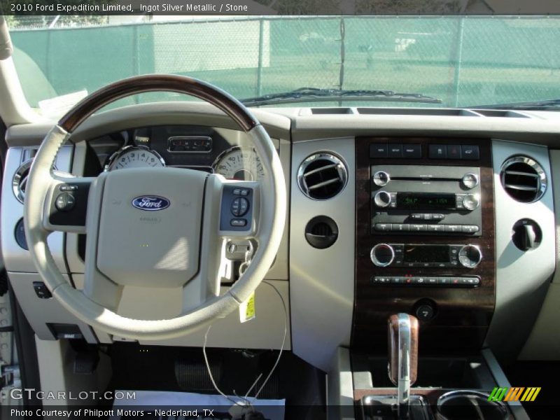 Ingot Silver Metallic / Stone 2010 Ford Expedition Limited