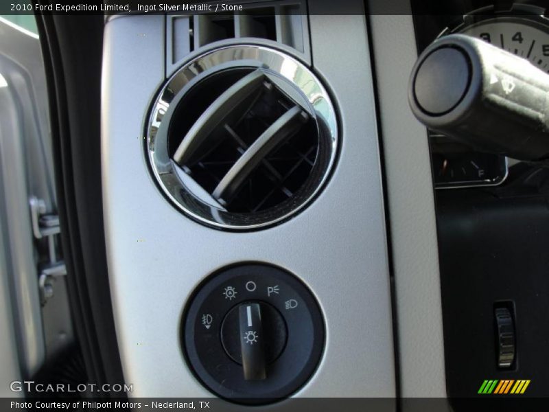 Ingot Silver Metallic / Stone 2010 Ford Expedition Limited