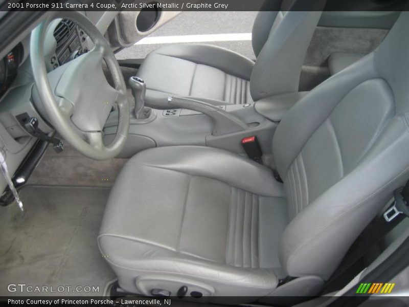  2001 911 Carrera 4 Coupe Graphite Grey Interior