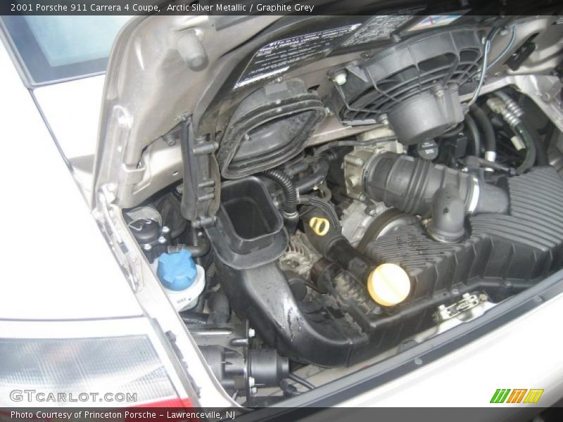  2001 911 Carrera 4 Coupe Engine - 3.4 Liter DOHC 24V VarioCam Flat 6 Cylinder