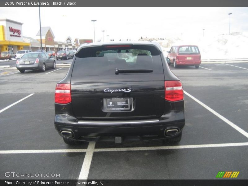 Black / Black 2008 Porsche Cayenne S