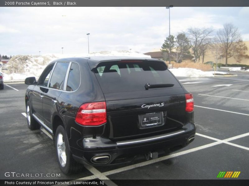 Black / Black 2008 Porsche Cayenne S