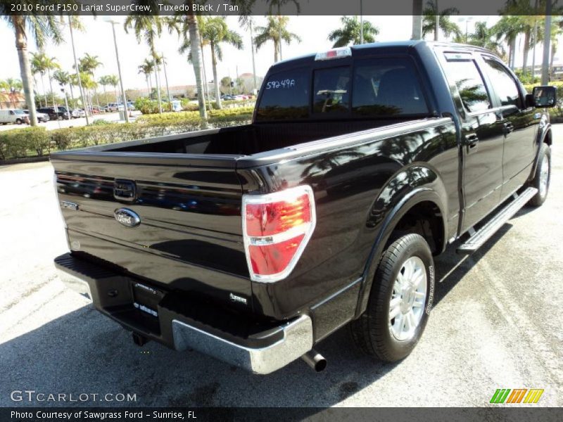 Tuxedo Black / Tan 2010 Ford F150 Lariat SuperCrew