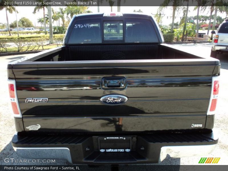Tuxedo Black / Tan 2010 Ford F150 Lariat SuperCrew