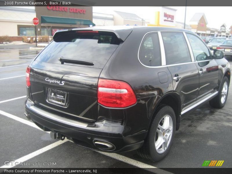 Black / Black 2008 Porsche Cayenne S