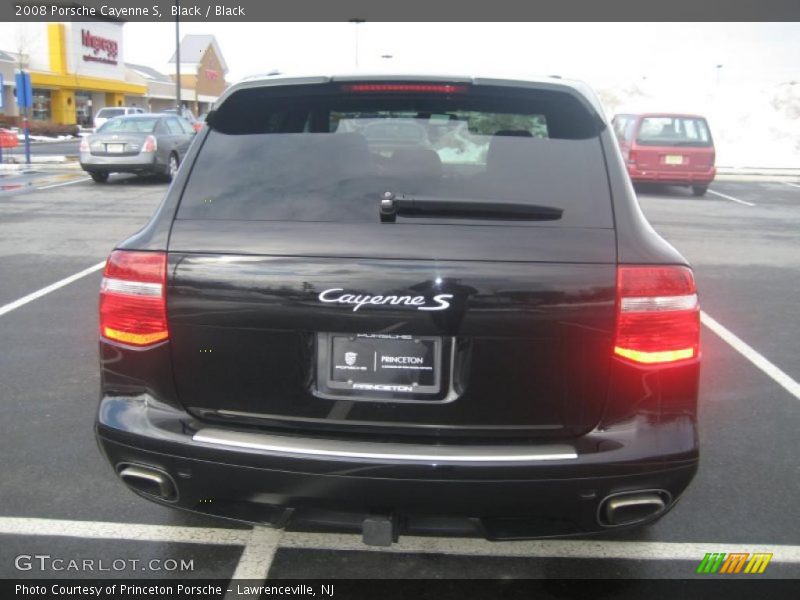 Black / Black 2008 Porsche Cayenne S