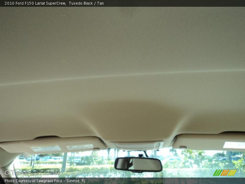 Tuxedo Black / Tan 2010 Ford F150 Lariat SuperCrew