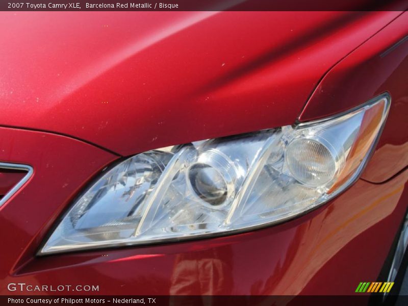 Barcelona Red Metallic / Bisque 2007 Toyota Camry XLE