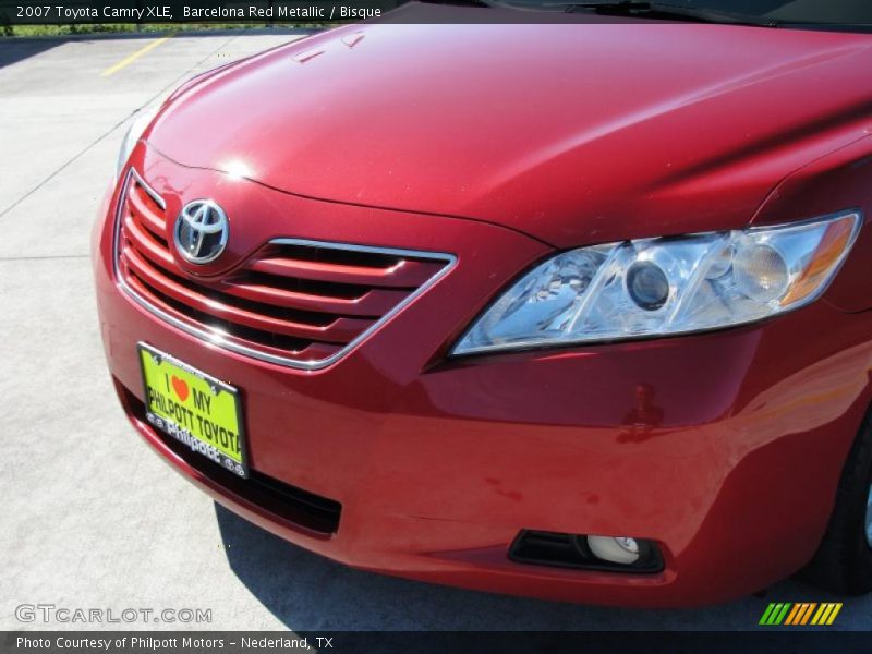 Barcelona Red Metallic / Bisque 2007 Toyota Camry XLE
