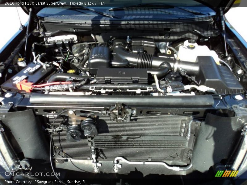 Tuxedo Black / Tan 2010 Ford F150 Lariat SuperCrew