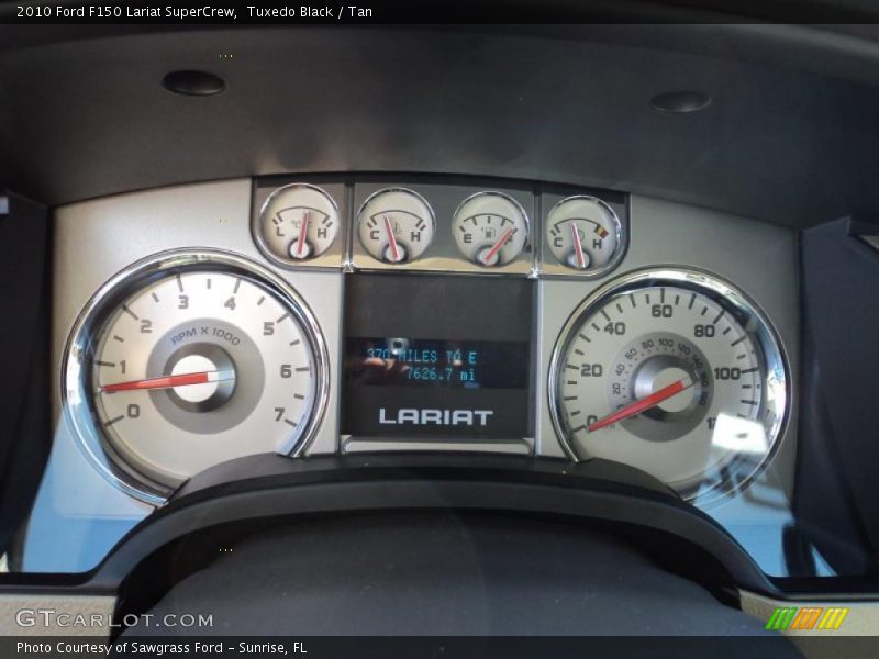 Tuxedo Black / Tan 2010 Ford F150 Lariat SuperCrew