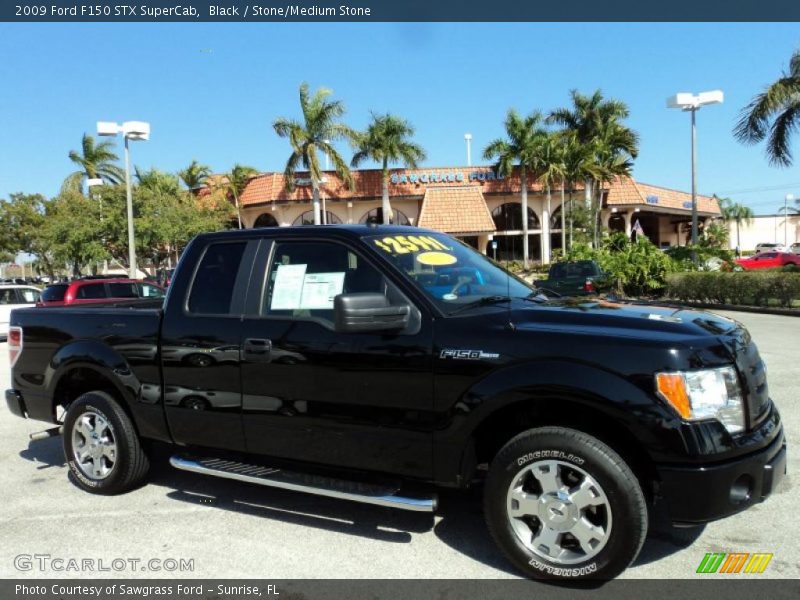  2009 F150 STX SuperCab Black