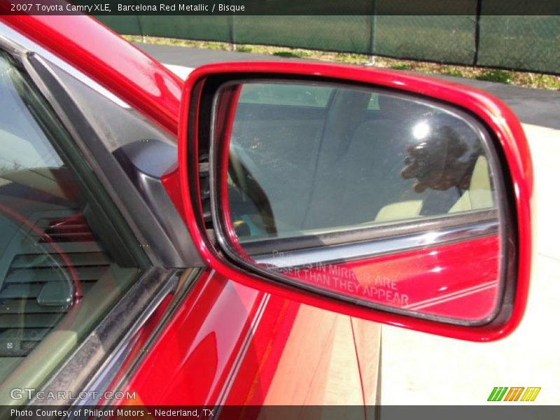 Barcelona Red Metallic / Bisque 2007 Toyota Camry XLE
