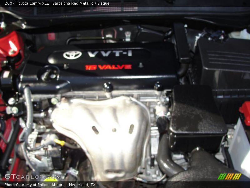 Barcelona Red Metallic / Bisque 2007 Toyota Camry XLE