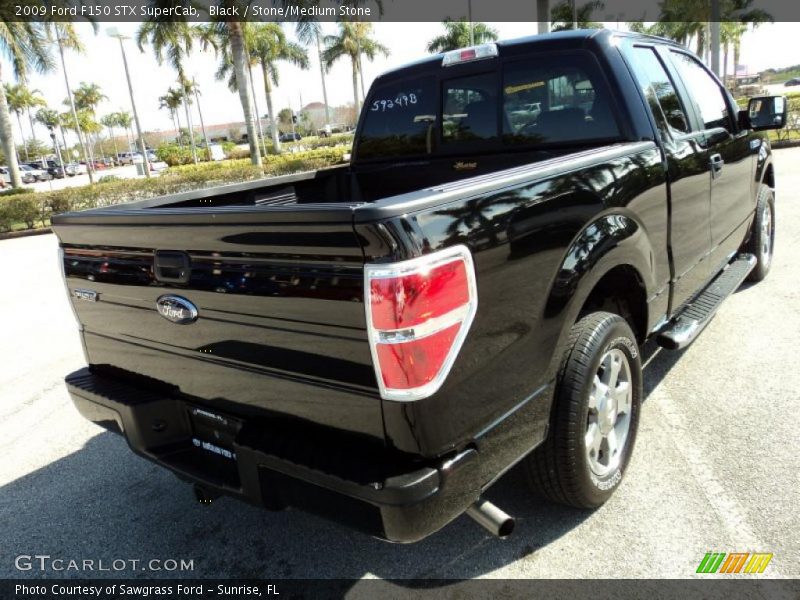  2009 F150 STX SuperCab Black