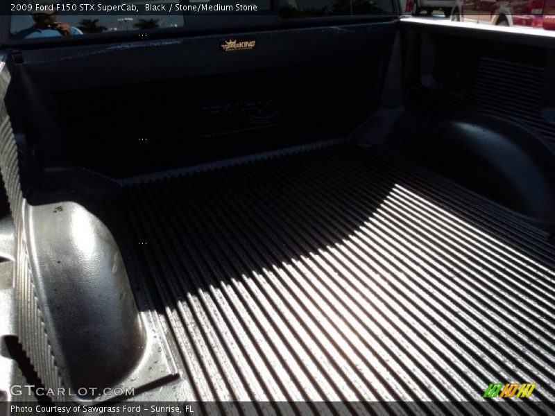 Black / Stone/Medium Stone 2009 Ford F150 STX SuperCab