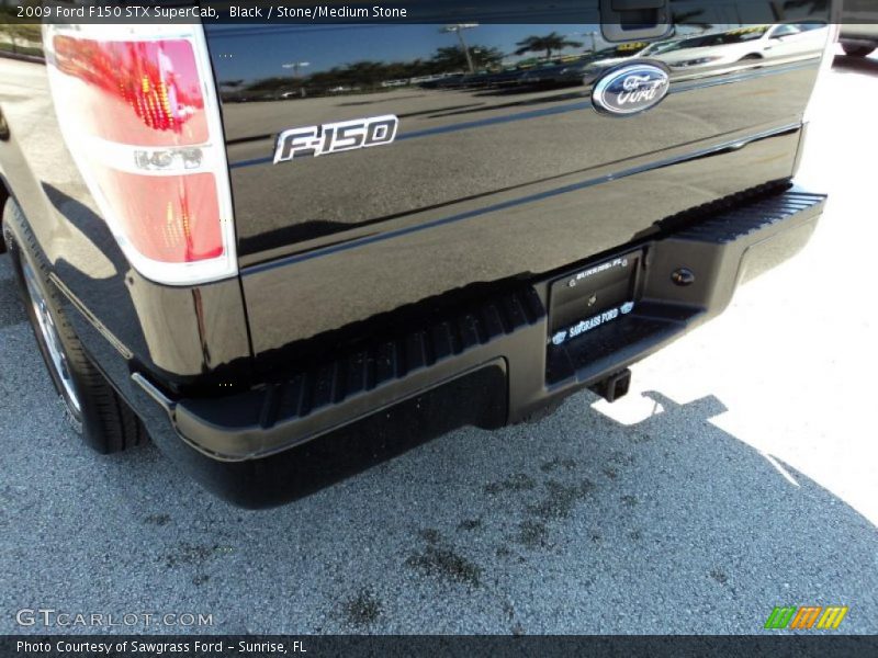 Black / Stone/Medium Stone 2009 Ford F150 STX SuperCab