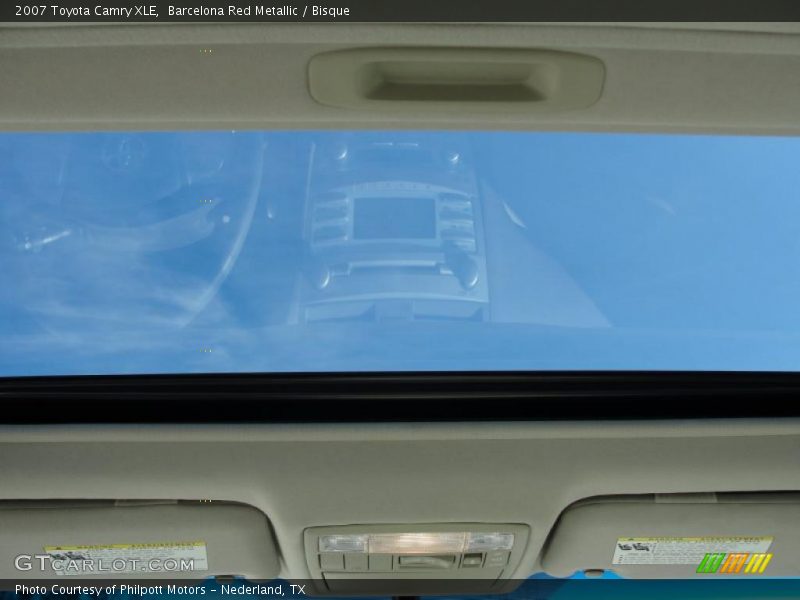 Barcelona Red Metallic / Bisque 2007 Toyota Camry XLE