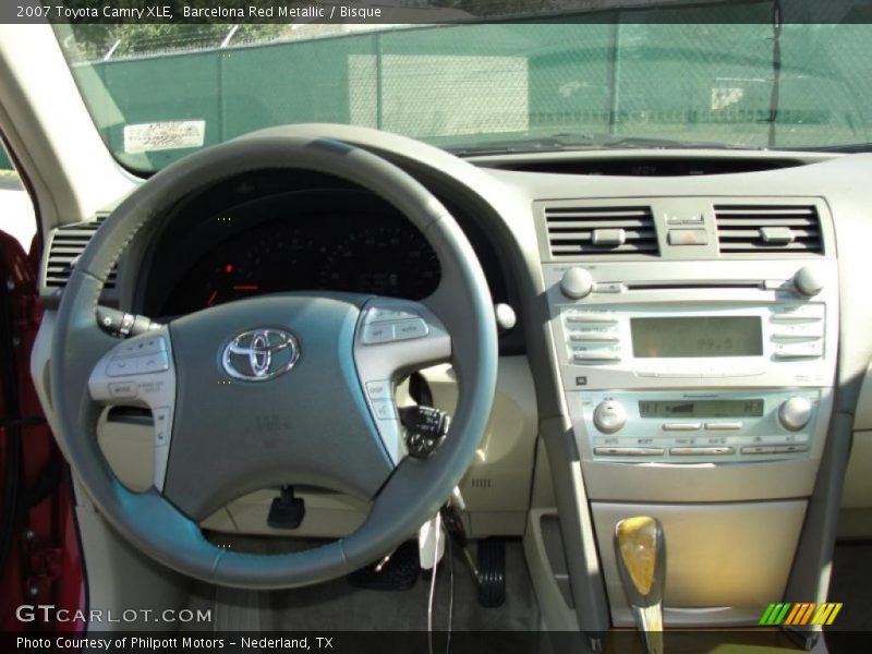 Barcelona Red Metallic / Bisque 2007 Toyota Camry XLE