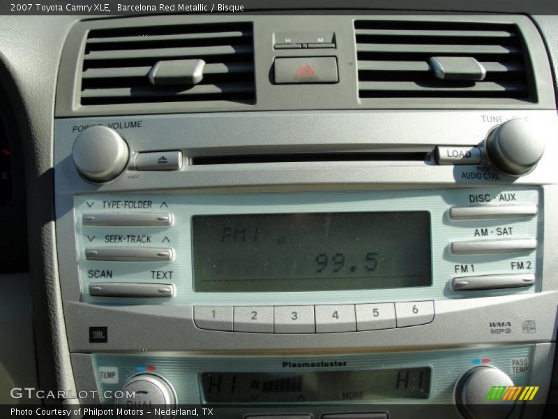Barcelona Red Metallic / Bisque 2007 Toyota Camry XLE