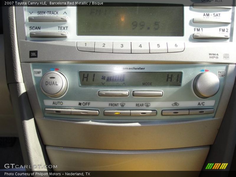 Barcelona Red Metallic / Bisque 2007 Toyota Camry XLE
