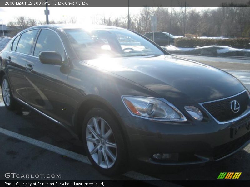 Black Onyx / Black 2006 Lexus GS 300 AWD