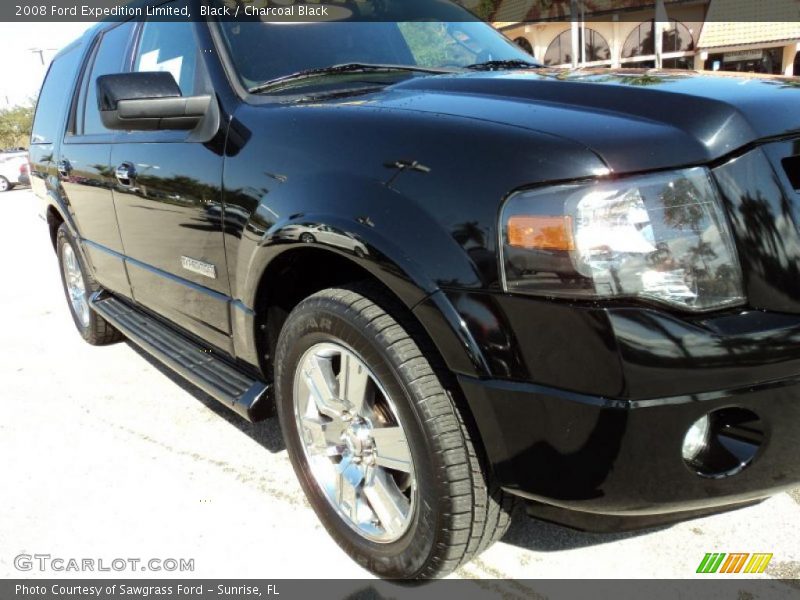 Black / Charcoal Black 2008 Ford Expedition Limited