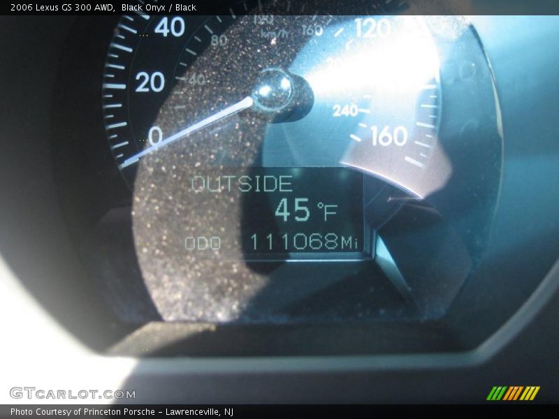 Black Onyx / Black 2006 Lexus GS 300 AWD