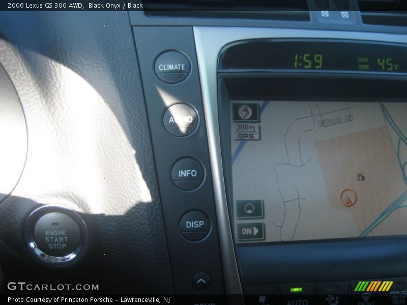 Black Onyx / Black 2006 Lexus GS 300 AWD