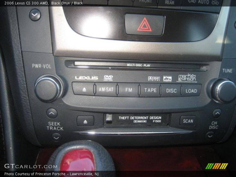 Black Onyx / Black 2006 Lexus GS 300 AWD