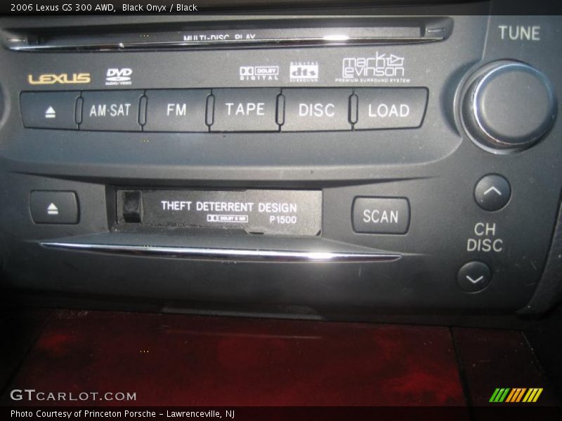Black Onyx / Black 2006 Lexus GS 300 AWD