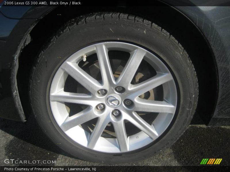 Black Onyx / Black 2006 Lexus GS 300 AWD