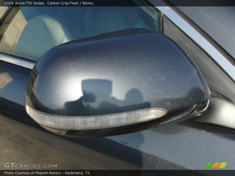 Carbon Gray Pearl / Ebony 2008 Acura TSX Sedan