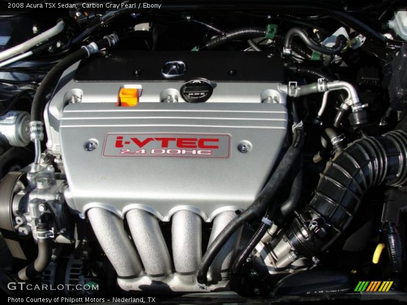 Carbon Gray Pearl / Ebony 2008 Acura TSX Sedan