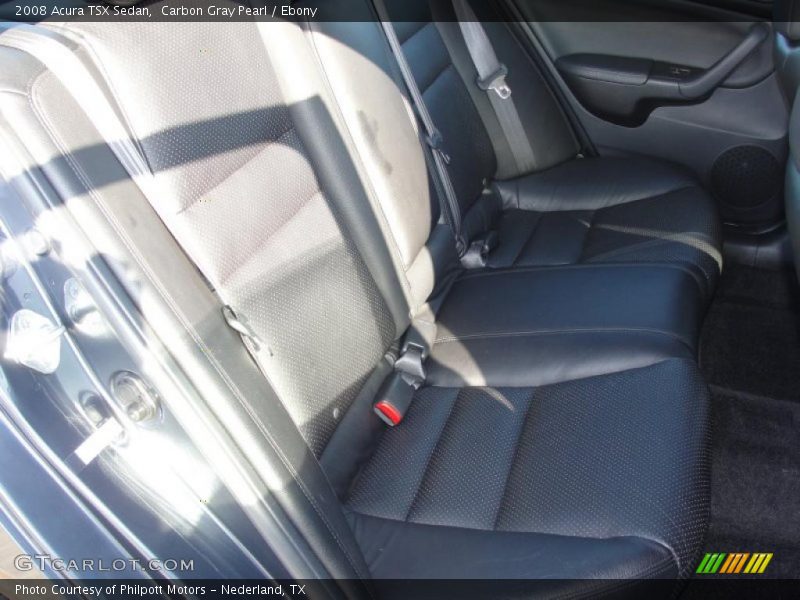 Carbon Gray Pearl / Ebony 2008 Acura TSX Sedan