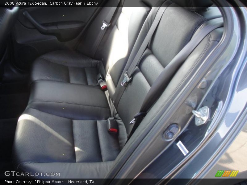 Carbon Gray Pearl / Ebony 2008 Acura TSX Sedan