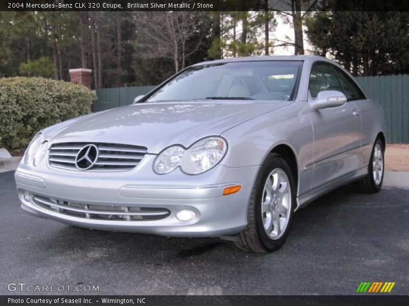 Front 3/4 View of 2004 CLK 320 Coupe