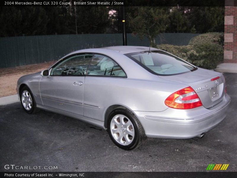  2004 CLK 320 Coupe Brilliant Silver Metallic
